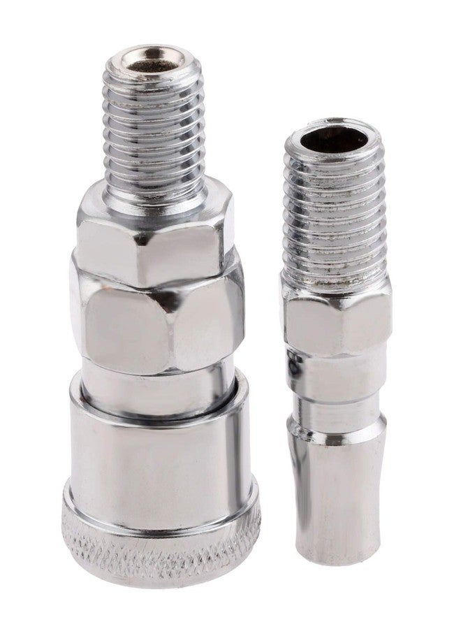 A1 Gadgets SM20 + PM20 Pneumatic Fittings Quick Release 1/4" BSP Male Thread Coupler Fittings for 8 x 5mm Air Line Hose - Image 4